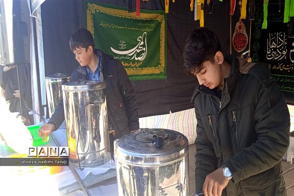 مراسم دسته‌روی و سوگواری ایام فاطمیه شهرستان فاروج