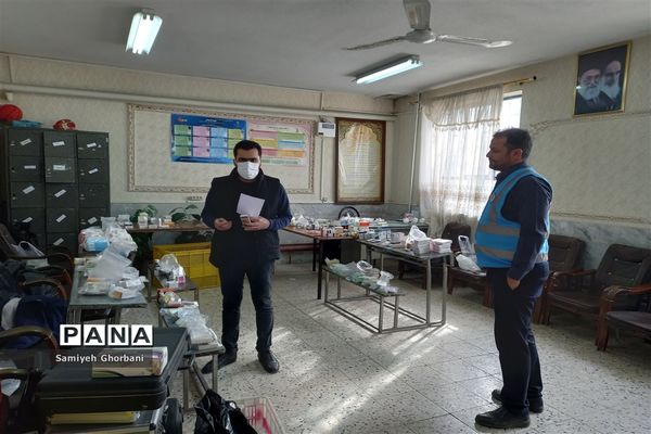 طرح هم عهدی و ارائه خدمات رایگان پزشکی در آموزشگاه ولی الله محسنی ناحیه ۵