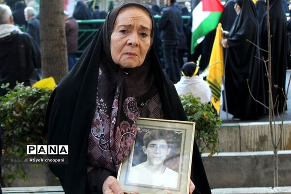 آیین تشییع پیکر مطهر ۱۱۰شهید والامقام گمنام دفاع مقدس در شهر تهران