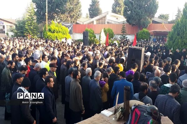 آلاله زهرایی شهرستان قائمشهر آرام گرفت