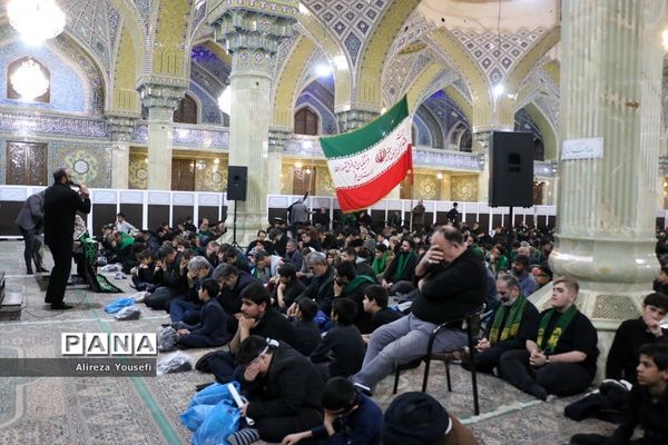 دسته عزاداری معلمان و دانش‌آموزان «سادات» استان قم