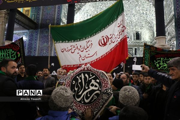 دسته عزاداری معلمان و دانش‌آموزان «سادات» استان قم