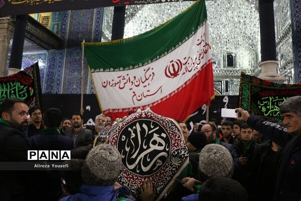 دسته عزاداری معلمان و دانش‌آموزان «سادات» استان قم