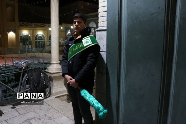 دسته عزاداری معلمان و دانش‌آموزان «سادات» استان قم