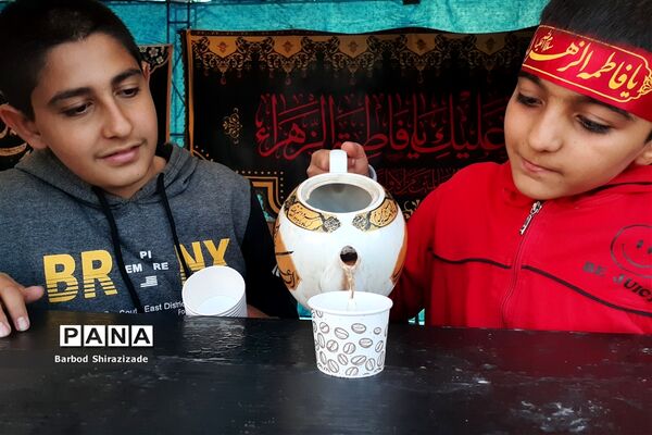 برپایی موکب نوجوانان مسجد سیدالشهدا شیراز