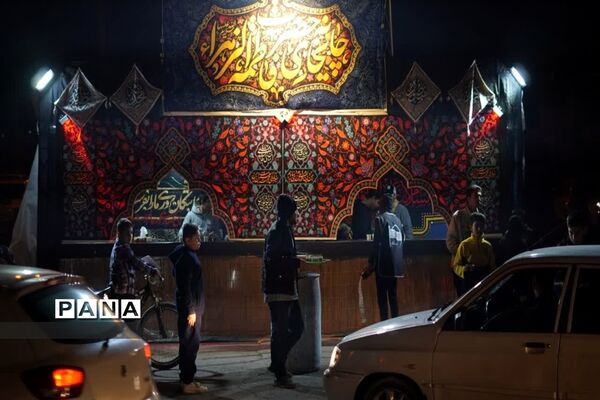 برپایی موکب نوجوانان مسجد سیدالشهدا شیراز