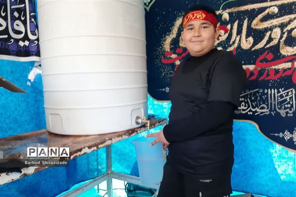 برپایی موکب نوجوانان مسجد سیدالشهدا شیراز