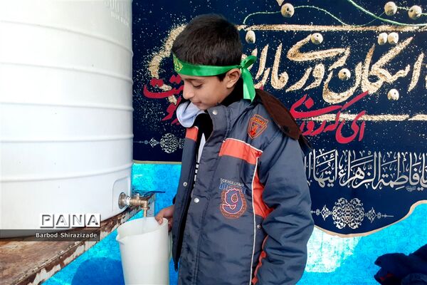 برپایی موکب نوجوانان مسجد سیدالشهدا شیراز