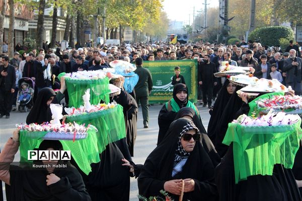 تشییع پیکر شهدای خوشنام در آمل