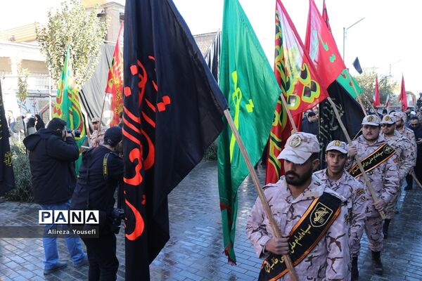 تشییع پیکرهای مطهر 7  آلاله فاطمی در قم