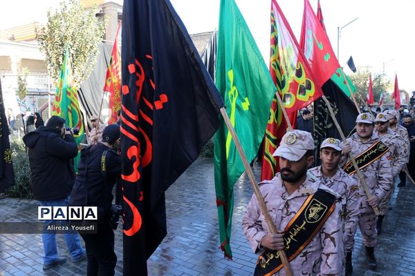 تشییع پیکرهای مطهر 7  آلاله فاطمی در قم