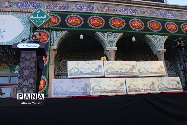 تشییع پیکرهای مطهر 7  آلاله فاطمی در قم