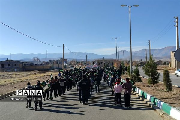 مراسم نوگلان فاطمی در شهرستان بیضاء