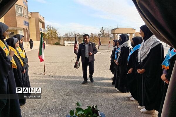 یادواره شهدا در دبیرستان حضرت خدیجه(س) قم