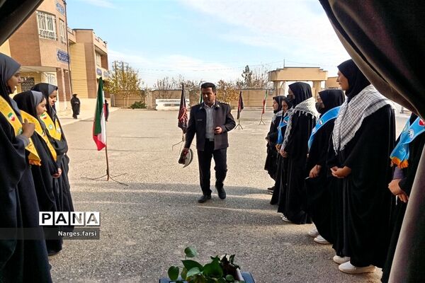 یادواره شهدا در دبیرستان حضرت خدیجه(س) قم