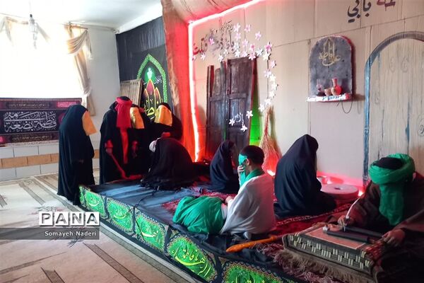 عزاداری حضرت زهرا(س) در شهر ششده