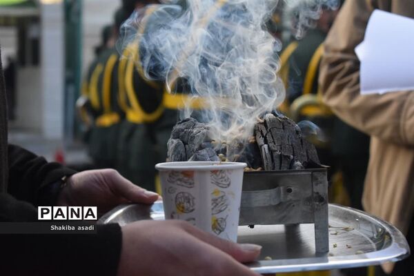 تشییع شهید گمنام در دانشگاه فرهنگیان کرمانشاه