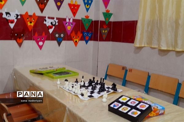 افتتاح اتاق بازی ‌در دبستان شهید‌رجبی رباط کریم
