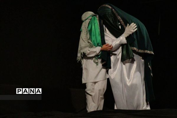 نمایش مظلومه در دبیرستان موعود ناحیه یک بهارستان