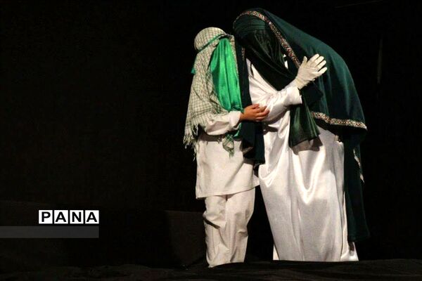 نمایش مظلومه در دبیرستان موعود ناحیه یک بهارستان