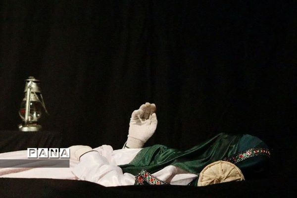 نمایش مظلومه در دبیرستان موعود ناحیه یک بهارستان