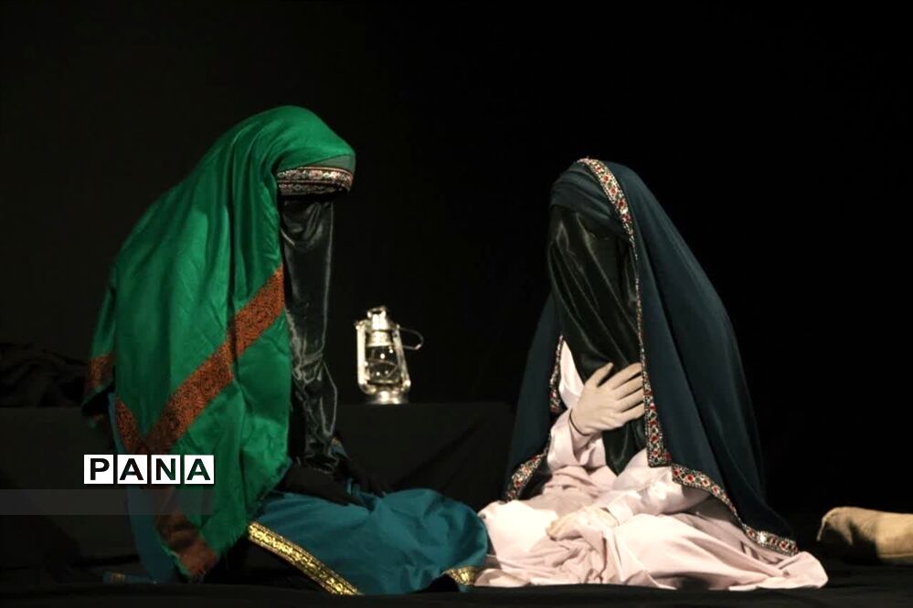 نمایش مظلومه در دبیرستان موعود ناحیه یک بهارستان