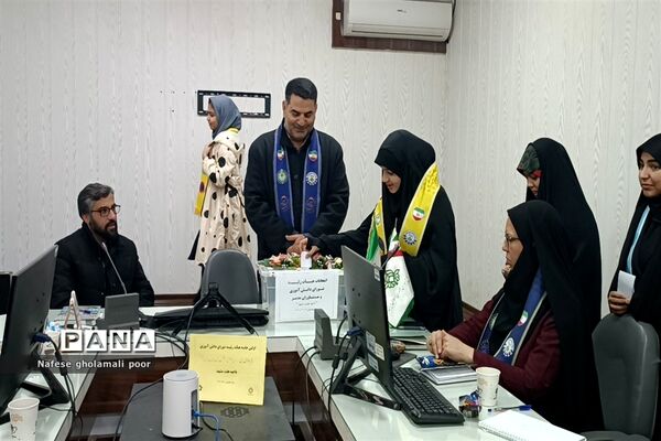 برگزاری انتخابات هیات رئیسه شورای دانش‌آموزی ناحیه هفت