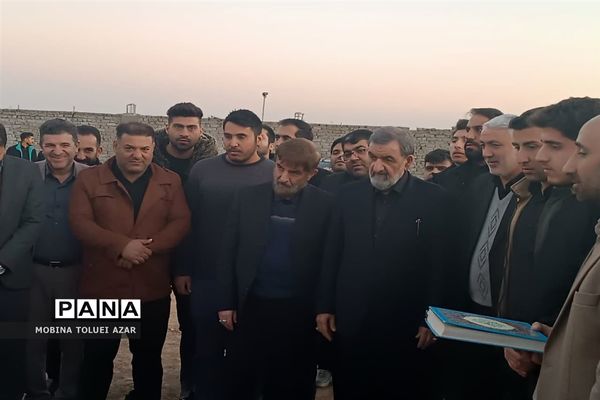 آئین کلنگ‌‌زنی مرکز فرهنگی، اجتماعی و آموزشی نابینایان شهرستان بهارستان