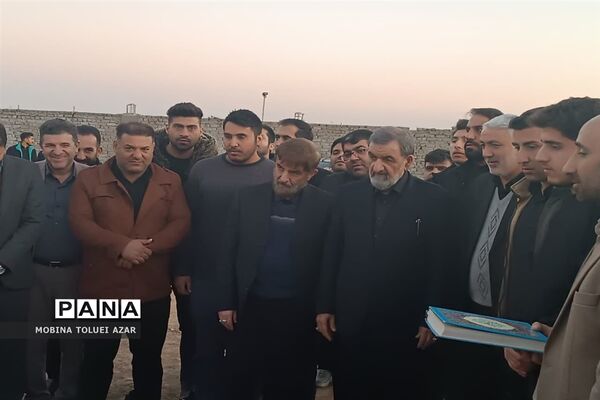 آئین کلنگ‌‌زنی مرکز فرهنگی، اجتماعی و آموزشی نابینایان شهرستان بهارستان