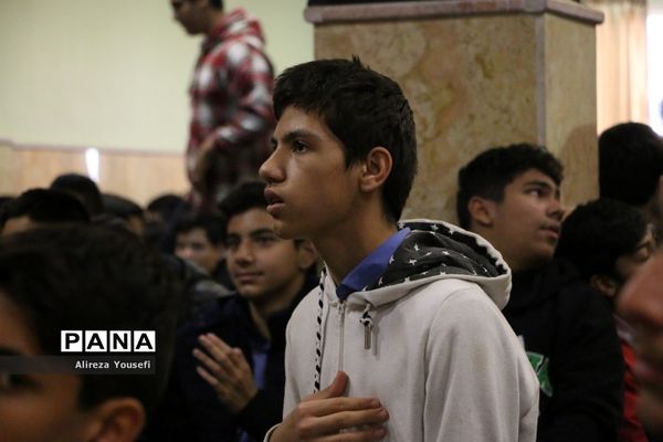 مراسم هیات دانش‌آموزان دبیرستان گوهرتاج ترابی زاده قم