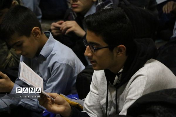 مراسم هیات دانش‌آموزان دبیرستان گوهرتاج ترابی زاده قم