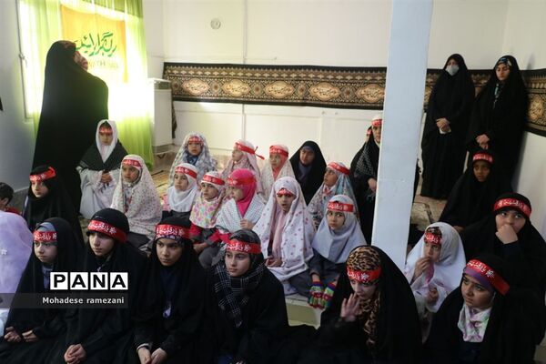 استقبال از شهدای گمنام در مدارس ابتدایی ناحیه ۶ مشهد