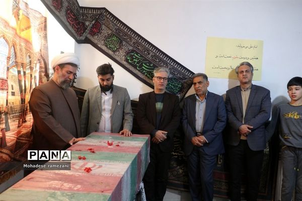 استقبال از شهدای گمنام در مدارس ابتدایی ناحیه ۶ مشهد