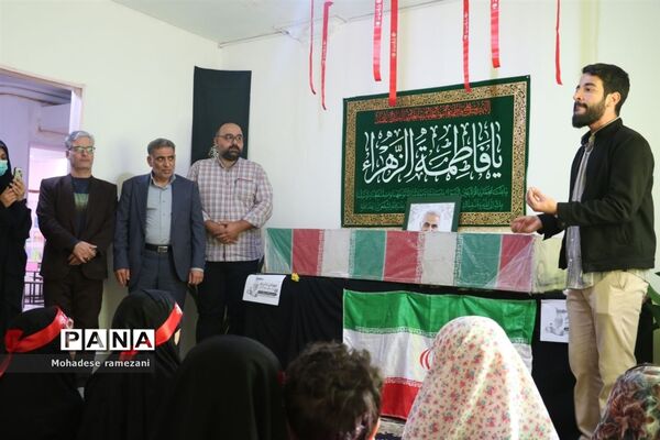 استقبال از شهدای گمنام در مدارس ابتدایی ناحیه ۶ مشهد