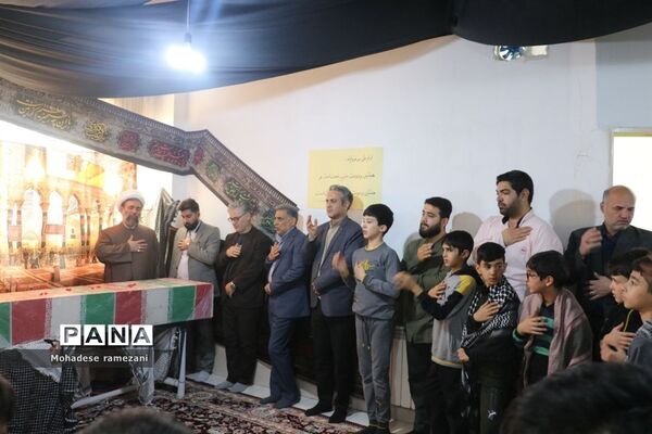 استقبال از شهدای گمنام در مدارس ابتدایی ناحیه ۶ مشهد
