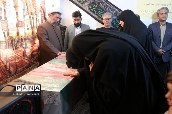 استقبال از شهدای گمنام در مدارس ابتدایی ناحیه ۶ مشهد