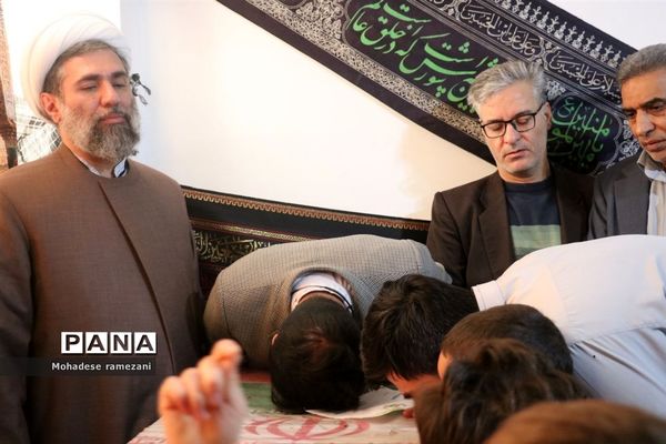 استقبال از شهدای گمنام در مدارس ابتدایی ناحیه ۶ مشهد