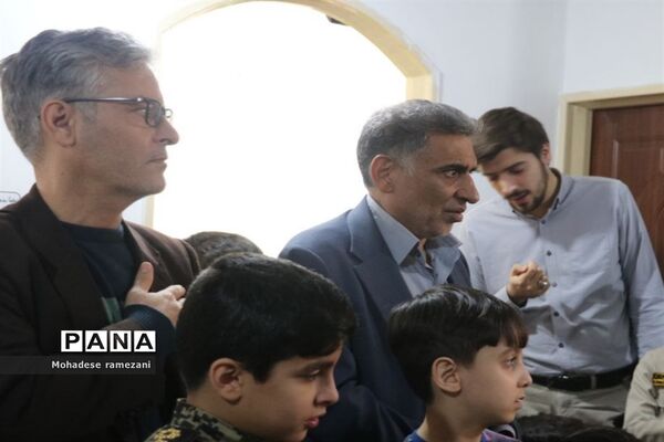 استقبال از شهدای گمنام در مدارس ابتدایی ناحیه ۶ مشهد