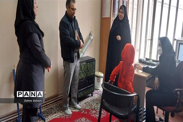 سنجش بدو ورود نوآموزان در پایگاه سنجش شهرستان ملارد