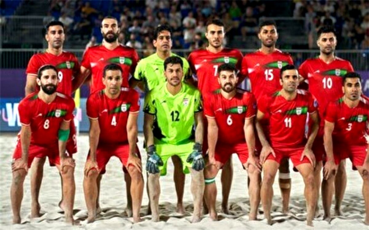 پیروزی تیم ملی فوتبال ساحلی سنگال مقابل ایران