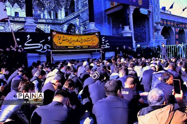 دسته عزاداری دبیرستان ماندگار «دین و دانش» قم