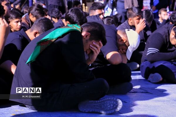 دسته عزاداری دبیرستان ماندگار «دین و دانش» قم