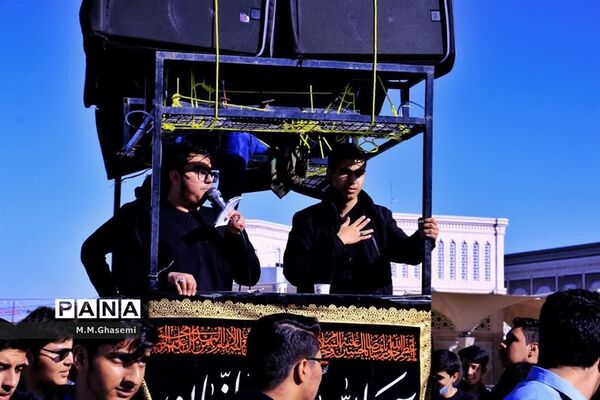 دسته عزاداری دبیرستان ماندگار «دین و دانش» قم