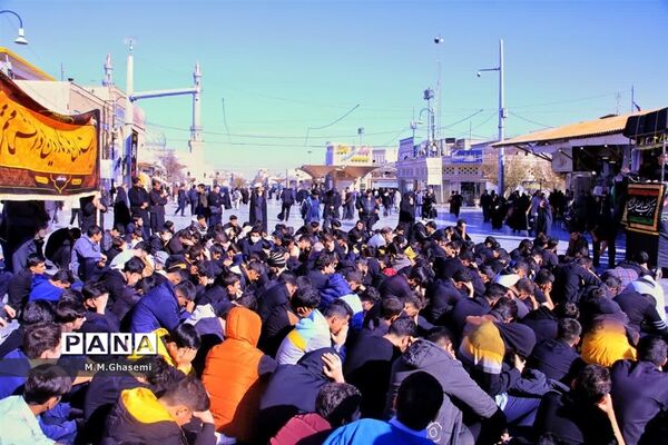 دسته عزاداری دبیرستان ماندگار «دین و دانش» قم