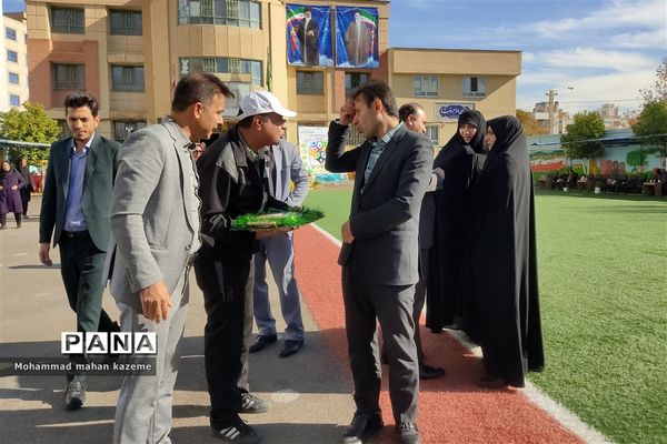 افتتاحیه المپیاد ورزشی امیدستان در مدرسه ابوالفضل ناحیه ۱