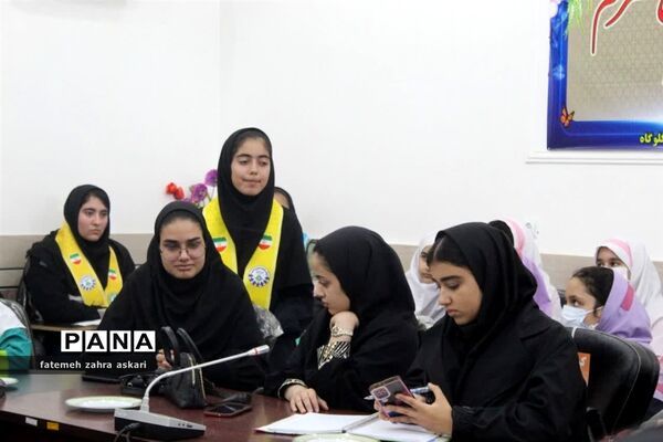 نشست مجمع اعضای سازمان دانش‌آموزی در گلوگاه