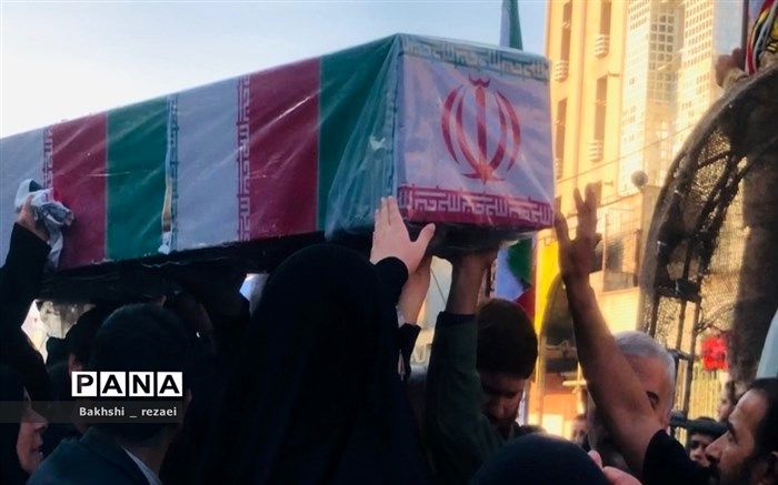 مراسم تشییع شهدای گمنام در بندر امام خمینی (ره)