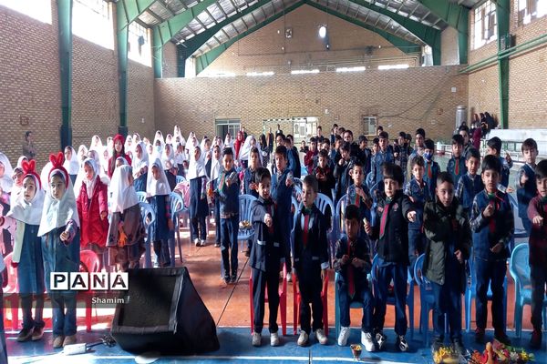 مراسم یلدا در مدرسه نیکان شهر جوادآباد