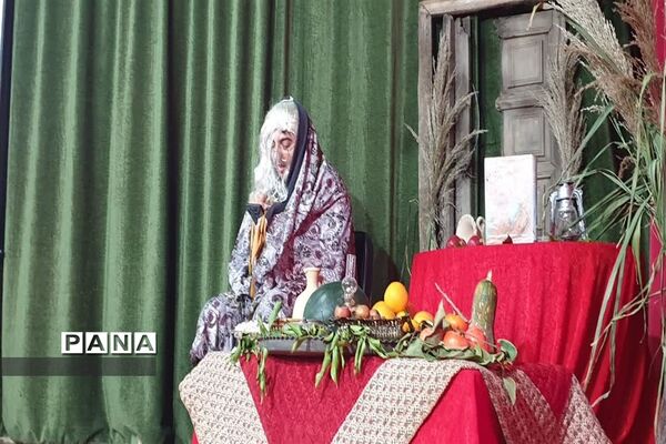 جشنواره یلدا با حضور دانش‌آموزان در کانون فرهنگی تربیتی رضوان محمودآباد