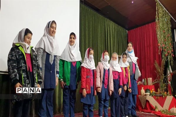 جشنواره یلدا با حضور دانش‌آموزان در کانون فرهنگی تربیتی رضوان محمودآباد